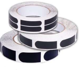 KR Strikeforce Sure Fit Tape - Black 3/4" 100 Piece Roll