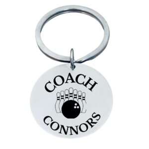 Bowling Coach Keychain