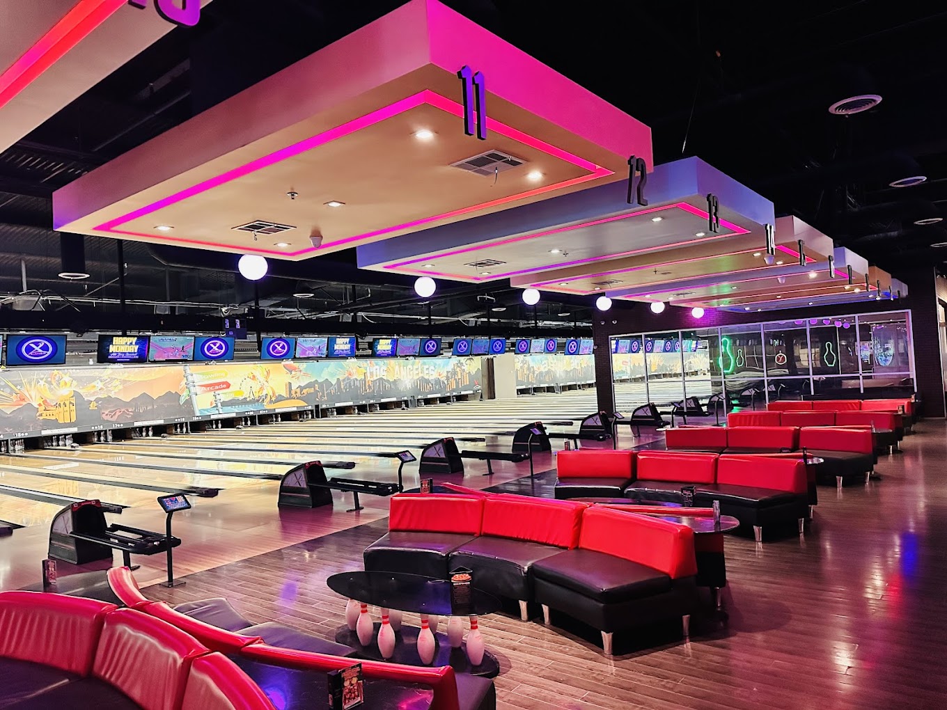 bowling alley